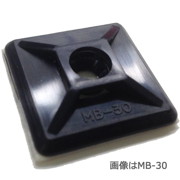 タイベース MB40B(M5ビス/ブラック/50個入) (MB-40B)