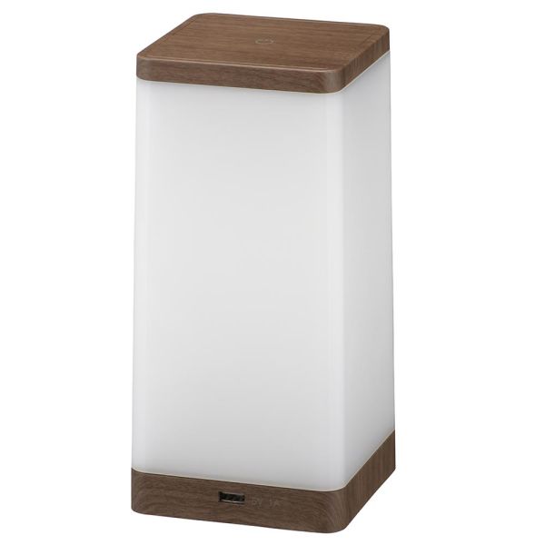 　ギフトサービスについて・商品名: LEDタッチライト(3段階調光/電球色/400 lm/USBポート付/木目調)・型番: TT-Y32TUSB-TL・JANコード: 4971275608566・販売元: (株)オーム電機【特徴】●3段階調...