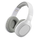 ワイヤレスヘッドホン(Bluetooth/USB充電/スピーカー口径40mm/外部音声入力端子/ホワイト) (HP-W265Z-W)