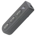 ワイヤレスレシーバー(Bluetooth5.3/マイク内蔵/充電2時間で再生・通話9時間/コントローラー付) (HP-W33N)