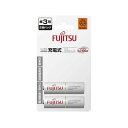 富士通 単3形ニッケル水素充電池 HR-3UTC(2B)(2本組) (28920)
