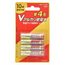 アルカリ乾電池 Vシリーズ (単4形×4本パック) (LR03VB4P)
