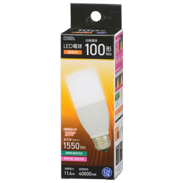 LED�ŵ�(��Ǯ�ŵ�100������/�ŵ忧/1550 lm/11.4W/E26/������290��/̩�ķ�����б�/��Ǯ��ܹ�����б�) (LDT11L-G IS5)