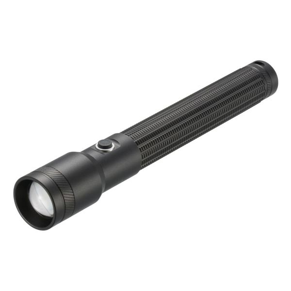 LEDインジケーター付ライト(ズーム機能/白色LED/High300 lm/保護等級IPX6/連続点灯Low11.5時間/単3形×2..