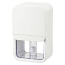 コンパクト除湿機(ペルチェ式/ライト機能/霜取り機能/容量800ml/ホワイト) (DH-100-W)