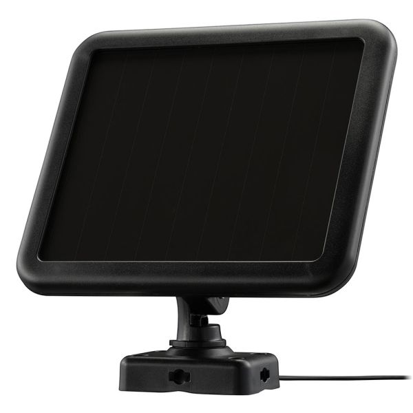 ソーラーパネル(リチウム充電池式センサーライト専用/保護等級IP65/コード長3.3m/ブラック) (LS-B314)