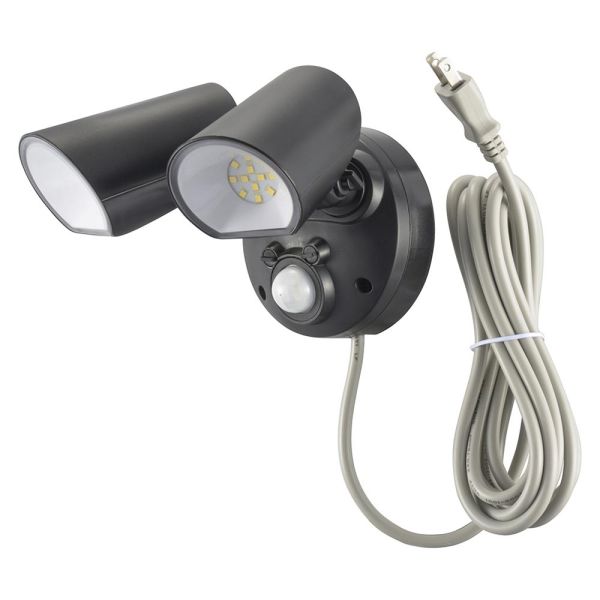 防犯LEDセンサーライト(2000 lm/昼光色LED/20W/コード長3m/保護等級IP44) (LS-A200A2)