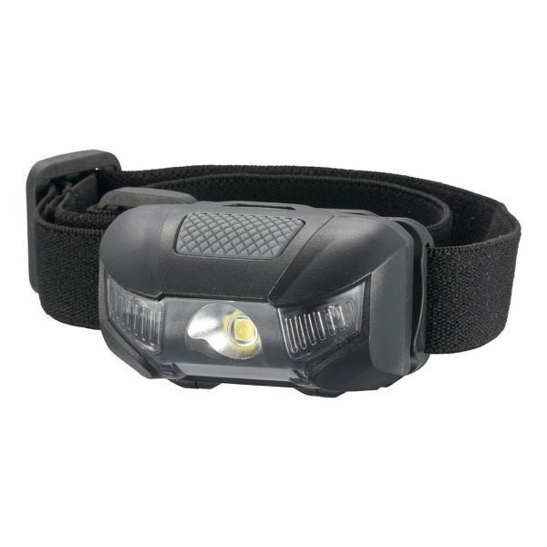 LEDヘッドライト(2段階調光/110 lm/連続点灯2.5-5時間/単4形×2本使用/保護等級IPX4/ブラック) (LC-11A7)