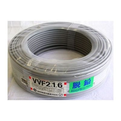　ギフトサービスについて・商品名: VVFケーブル(2×1.6mm/100m)・型番: VVF2X1.6・JANコード: 4971275070080・販売元: (株)オーム電機【特長】●住宅等の屋内配線に使用されるビニル絶縁ビニルシースの平形ケーブル●クーラー、照明器具、スイッチ、コンセントの増設に●屋内配線用【仕様】■仕上がり外径 短径×長径(約):6.2×9.4(mm)■本体質量(約):9.5(kg)※製品の仕様は予告なく変更されることがあります。商品特徴一覧VVF2X1.6、(株)オーム電機、00-7008、4971275070080、通信販売、通販、販売、買う、購入、お店、売っている、ショッピング【VVFケーブル(2×1.6mm/100m) (VVF2X1.6)】広告文責(有)イースクエアTEL:0120-532-772・商品名: VVFケーブル(2×1.6mm/100m)・型番: VVF2X1.6・JANコード: 4971275070080・販売元: (株)オーム電機【特長】●住宅等の屋内配線に使用されるビニル絶縁ビニルシースの平形ケーブル●クーラー、照明器具、スイッチ、コンセントの増設に●屋内配線用【仕様】■仕上がり外径 短径×長径(約):6.2×9.4(mm)■本体質量(約):9.5(kg)※製品の仕様は予告なく変更されることがあります。※お客さま都合による、ご注文後の[キャンセル][変更][返品][交換]はお受けできませんのでご注意下さいませ。※当店では、すべての商品で在庫を持っておりません。記載の納期を必ずご確認ください。※ご注文いただいた場合でもメーカーの[在庫切れ][欠品][廃盤]などの理由で、[記載の納期より発送が遅れる][発送できない]場合がございます。その際は、当店よりご連絡させていただきます。あらかじめご了承ください。※リニューアル等により パッケージ、仕様、セット内容 が変更になる場合がございます。予めご了承下さい。※製品の詳細については、メーカーの製品ページをご覧ください。こちらの商品は【お取り寄せ(5〜7営業日以内に発送予定)】となります。あらかじめご了承くださいませ。
