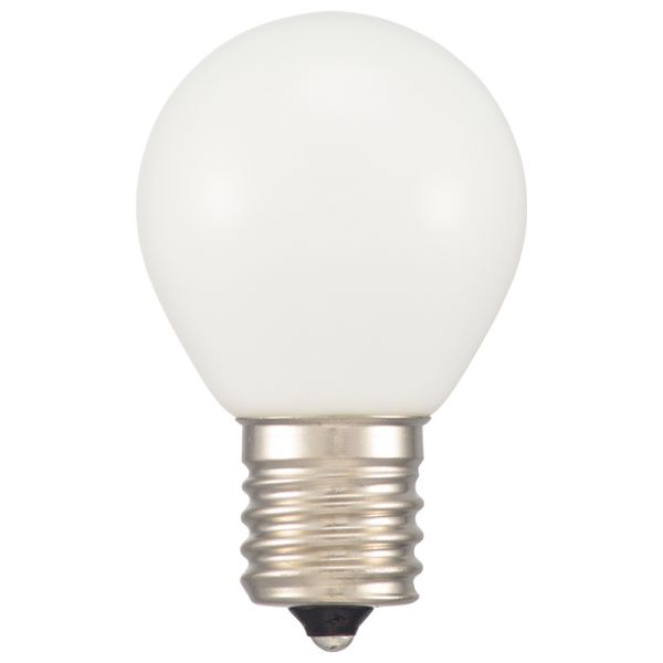 イースクエアのLEDサイン球(装飾用/1.2W/68lm/電球色/S35/E17) (LDS1L-H-E17 13)｜アングル2