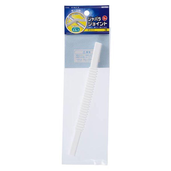 　ギフトサービスについて・商品名: モール用 ジャバラジョイント(白/1号)・型番: DZ-MJJ1/W・JANコード: 4971275917897・販売元: (株)オーム電機【特長】[09-1789 モールジャバラジョイント 1号 白 DZ-MJJ1/W]● 段差の乗り越えや異なる面への大曲りに使用。● インサートタイプなのでネジレに強くはずれにくい。● 一般モールの1号白に適合。本体とジャストサイズなので壁ぎわでも仕上がりがキレイ。● スリット入り。【仕様】■ 本体材質:PE■ 本体寸法(約):幅16×高さ180×奥行10mm■ 本体質量(約):5g■ パッケ-ジ寸法:幅70×高さ245×奥行11mm■ 本体カラー:白■ 入数:1個※曲げ角度がきついときは1サイズ大きなモールをご使用ください。※ 適合電線の目安 0号:モジュラーコード、ベル線、インターホンコード、通信線 1号:ビニール平行線、Fケーブル1.6×2芯、同軸ケーブル(3C、4C) 2号:Fケーブル2.0×2芯、同軸ケーブル(5C) 3号:Fケーブル2.0×3芯、キャブタイヤケーブル(8φまで)※製品の仕様は予告なく変更されることがあります。商品特徴一覧【電線 配線モール → 配線モール → 壁用 → 白 → 1号】、DZ-MJJ1/W、(株)オーム電機、09-1789、4971275917897、通信販売、通販、販売、買う、購入、お店、売っている、ショッピング【モール用 ジャバラジョイント(白/1号) (DZ-MJJ1/W)】広告文責(有)イースクエアTEL:0120-532-772・商品名: モール用 ジャバラジョイント(白/1号)・型番: DZ-MJJ1/W・JANコード: 4971275917897・販売元: (株)オーム電機【特長】[09-1789 モールジャバラジョイント 1号 白 DZ-MJJ1/W]● 段差の乗り越えや異なる面への大曲りに使用。● インサートタイプなのでネジレに強くはずれにくい。● 一般モールの1号白に適合。本体とジャストサイズなので壁ぎわでも仕上がりがキレイ。● スリット入り。【仕様】■ 本体材質:PE■ 本体寸法(約):幅16×高さ180×奥行10mm■ 本体質量(約):5g■ パッケ-ジ寸法:幅70×高さ245×奥行11mm■ 本体カラー:白■ 入数:1個※曲げ角度がきついときは1サイズ大きなモールをご使用ください。※ 適合電線の目安 0号:モジュラーコード、ベル線、インターホンコード、通信線 1号:ビニール平行線、Fケーブル1.6×2芯、同軸ケーブル(3C、4C) 2号:Fケーブル2.0×2芯、同軸ケーブル(5C) 3号:Fケーブル2.0×3芯、キャブタイヤケーブル(8φまで)※製品の仕様は予告なく変更されることがあります。※お客さま都合による、ご注文後の[キャンセル][変更][返品][交換]はお受けできませんのでご注意下さいませ。※当店では、すべての商品で在庫を持っておりません。記載の納期を必ずご確認ください。※ご注文いただいた場合でもメーカーの[在庫切れ][欠品][廃盤]などの理由で、[記載の納期より発送が遅れる][発送できない]場合がございます。その際は、当店よりご連絡させていただきます。あらかじめご了承ください。※リニューアル等により パッケージ、仕様、セット内容 が変更になる場合がございます。予めご了承下さい。※製品の詳細については、メーカーの製品ページをご覧ください。こちらの商品は【お取り寄せ(5〜7営業日以内に発送予定)】となります。あらかじめご了承くださいませ。