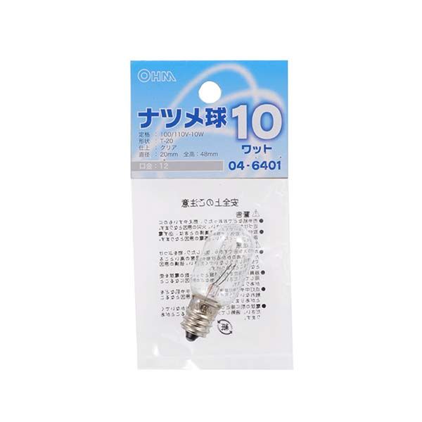 　ギフトサービスについて・商品名: ナツメ球(10W/クリア/E12)・型番: LB-T0210-C・JANコード: 4971275464018・販売元: (株)オーム電機【仕様】■ 定格:100/110V-10W■ 形状:T-20■ 口金:E12■ 仕上:クリア■ サイズ:直径20×全高48mm※製品の仕様は予告なく変更されることがあります。商品特徴一覧【電球・蛍光灯・インテリア照明器具 → 電球 → ナツメ球 → E12】、LB-T0210-C、(株)オーム電機、04-6401、4971275464018、通信販売、通販、販売、買う、購入、お店、売っている、ショッピング【ナツメ球(10W/クリア/E12) (LB-T0210-C)】広告文責(有)イースクエアTEL:0120-532-772・商品名: ナツメ球(10W/クリア/E12)・型番: LB-T0210-C・JANコード: 4971275464018・販売元: (株)オーム電機【仕様】■ 定格:100/110V-10W■ 形状:T-20■ 口金:E12■ 仕上:クリア■ サイズ:直径20×全高48mm※製品の仕様は予告なく変更されることがあります。※お客さま都合による、ご注文後の[キャンセル][変更][返品][交換]はお受けできませんのでご注意下さいませ。※当店では、すべての商品で在庫を持っておりません。記載の納期を必ずご確認ください。※ご注文いただいた場合でもメーカーの[在庫切れ][欠品][廃盤]などの理由で、[記載の納期より発送が遅れる][発送できない]場合がございます。その際は、当店よりご連絡させていただきます。あらかじめご了承ください。※リニューアル等により パッケージ、仕様、セット内容 が変更になる場合がございます。予めご了承下さい。※製品の詳細については、メーカーの製品ページをご覧ください。こちらの商品は【お取り寄せ(5〜7営業日以内に発送予定)】となります。あらかじめご了承くださいませ。