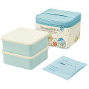 すみっコぐらし かわうそとすみっコキャンプ 保冷バッグ付き行楽ランチセット(保冷剤付) 2.6L