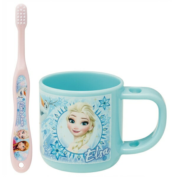 アナと雪の女王 スタンド付コップ&歯ブラシセット