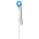 ブルー ストローホッパーキャップ携帯用ストラップ付(プッシュ式)