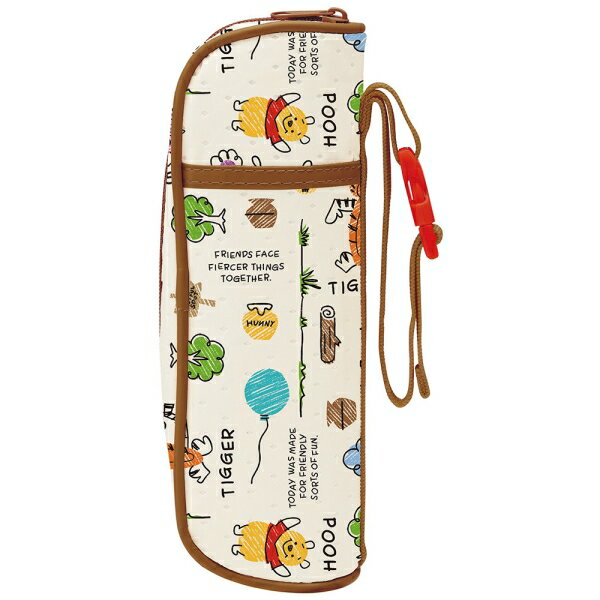 Pooh (スケッチ) 不織布ほ乳瓶ポーチ