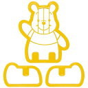 くまのプーさん 立体クッキー抜き型(3)