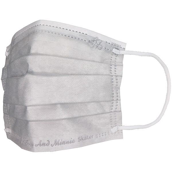 ミッキーマウス 不織布プリーツマスク エンボス 10枚入