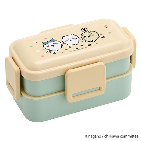 ちいかわ 抗菌 食洗機対応 2段ふわっと弁当箱 スケーター [キャンセル・変更・返品不可]のサムネイル