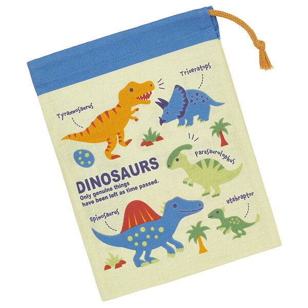 DINOSAURS PICTURE BOOK コップ袋 スケーター