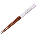 クロミ ラインデザイン 塗り箸 21cm 角 スケーター