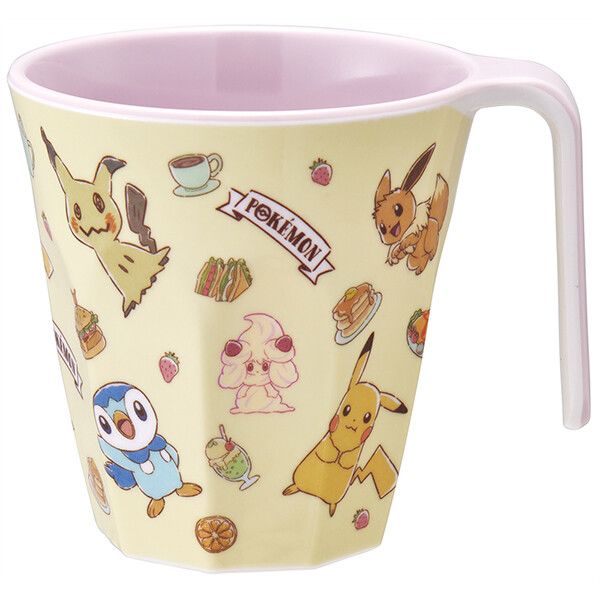 Pokemon Cafe Art 持ち手付メラミンタンブラー 300ml スケーターのサムネイル