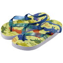 DINOSAURS PICTURE BOOK ビーチサンダル 19cm スケーター