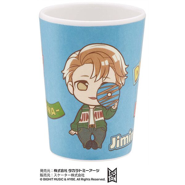 TinyTAN Jimin ミニメラミンタンブラー スケーター [キャンセル・変更・返品不可]