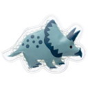 DINOSAURS (トリケラトプス) ビーズ保冷剤 スケーター