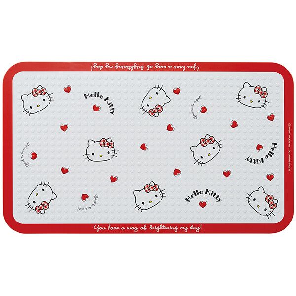 ハローキティ Red Heart キッチン耐熱ボード M スケーター