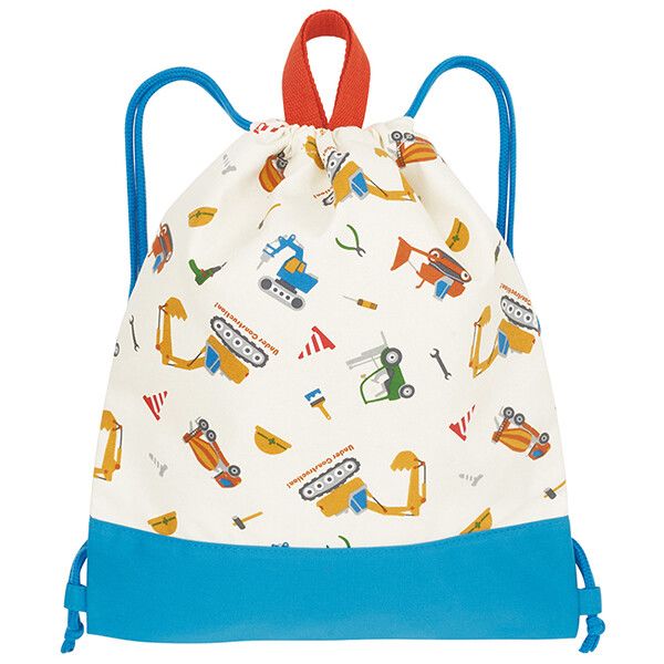 はたらくクルマ 巾着バッグ(ナップサック) スケーター