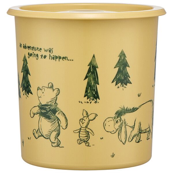 くまのプーさん ワンタッチシール密閉保存容器 1000ml スケーター