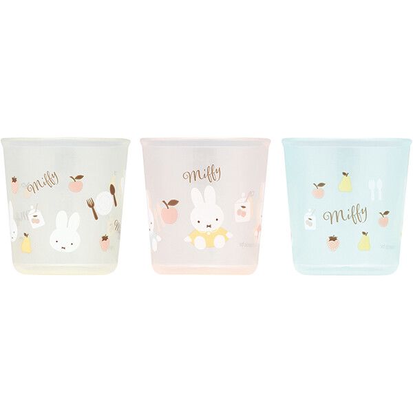 miffy 抗菌 ベビーコップ 3P スケーター [キャンセル・変更・返品不可]のサムネイル