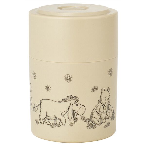 くまのプーさん プッシュボタン付密閉保存容器 520ml スケーター