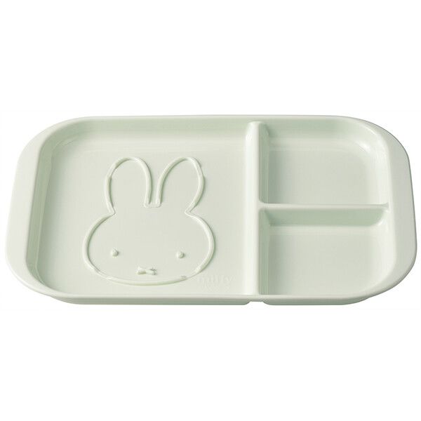 miffy モーニングプレート 仕切り付 スケーター [キャンセル・変更・返品不可]