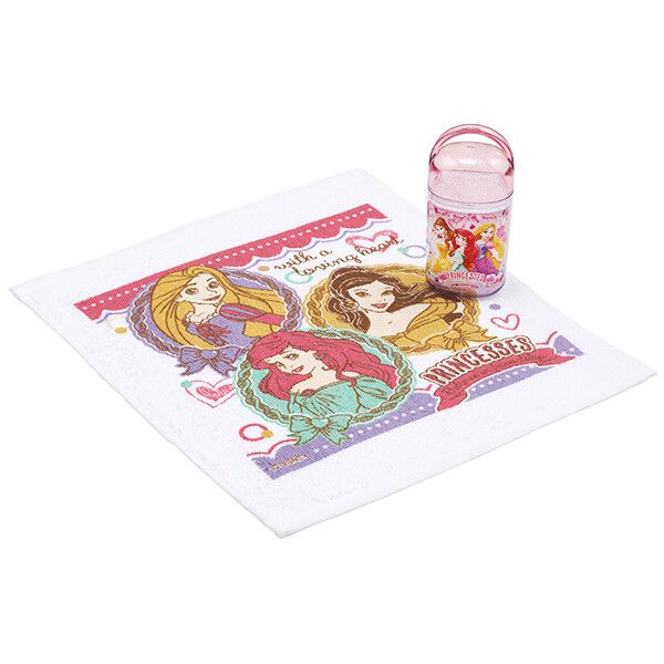 プリンセス (24) 抗菌ケース付きおしぼり スケーター