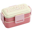 こぎみゅん フラワーリース 抗菌 食洗機対応 2段ふわっと弁当箱 スケーター