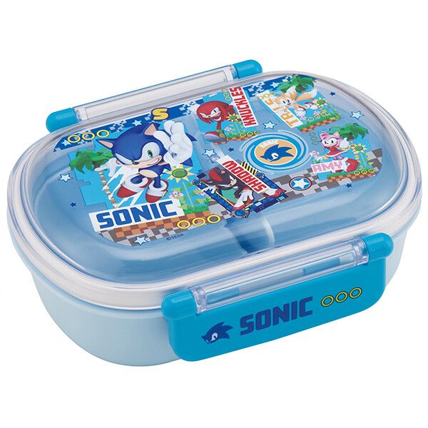 Lunch Boxes - ソニック 抗菌 食洗機対応 ふわっとフタタイトランチボックス小判 スケーター