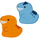 DINOSAURS PICTURE BOOK ダイカットミニタオル 2点セット スケーター(4)