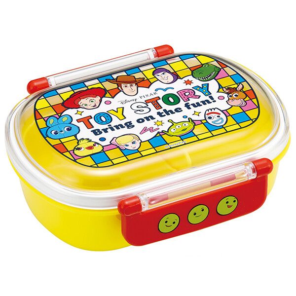 トイ・ストーリー 25 抗菌 食洗機対応 ふわっとフタタイトランチボックス小判 スケーター