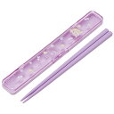 ラプンツェル/フラワー 抗菌 音のならない箸・箸箱セット 箸18cm スケーター(3)