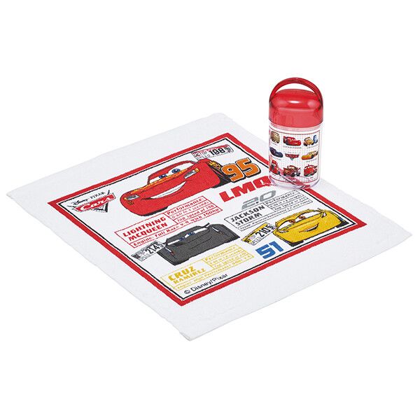 カーズ 25 抗菌ケース付きおしぼり スケーター