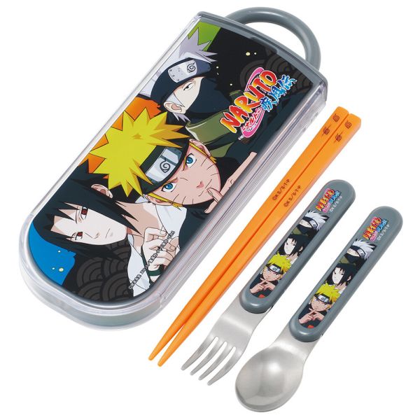 NARUTO (ナルト) 抗菌 食洗機対応 スライド式トリオセット スケーター