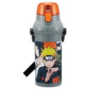 NARUTO (ナルト) 抗菌 食洗機対応 直飲みプラワンタッチボトル 水筒 スケーター