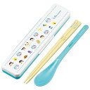 I'm Doraemon ドット 抗菌 音のならないコンビセット 箸18cm スケーター