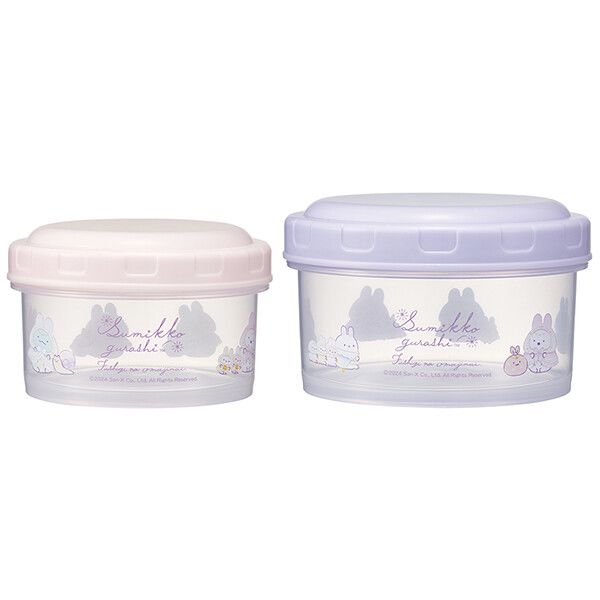 すみっコぐらし うさぎのふしぎなおまじない 抗菌 ラウンド型フードコンテナ—S/M スケーター