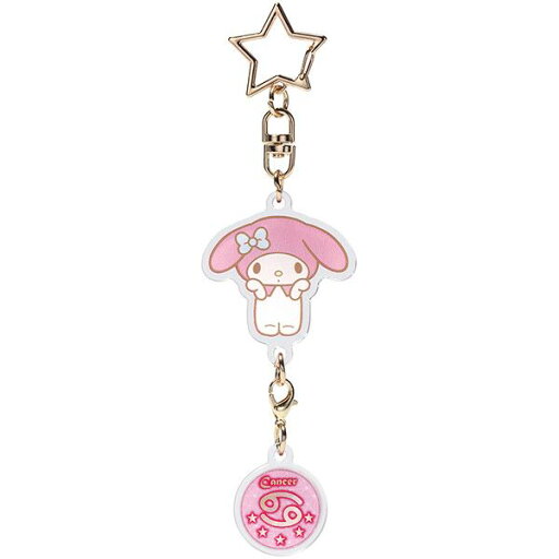 マイメロディ 蟹座 アクリル星座キーホルダー スケーター マイメロディ 蟹座 アクリル星座キーホルダー スケーター