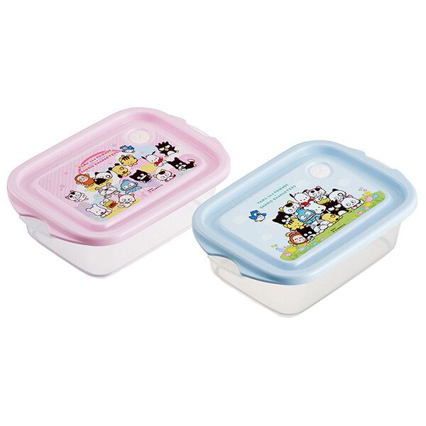 タマ＆フレンズ×サンリオキャラクターズ 抗菌 シールボックス 500ml 2個入 スケーター