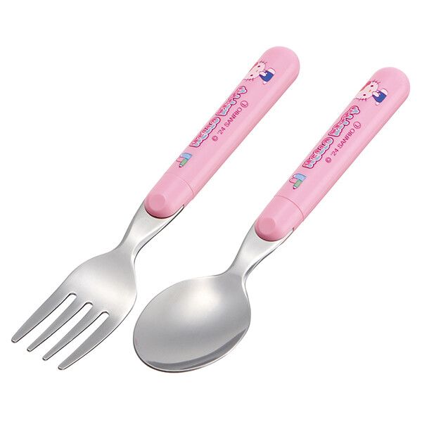 ハローキティ マシュグミ スプーン・フォークセット スケーター