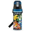 ポケットモンスター 25 超軽量ロック付ワンプッシュダイレクトステンレスボトル スケーター
